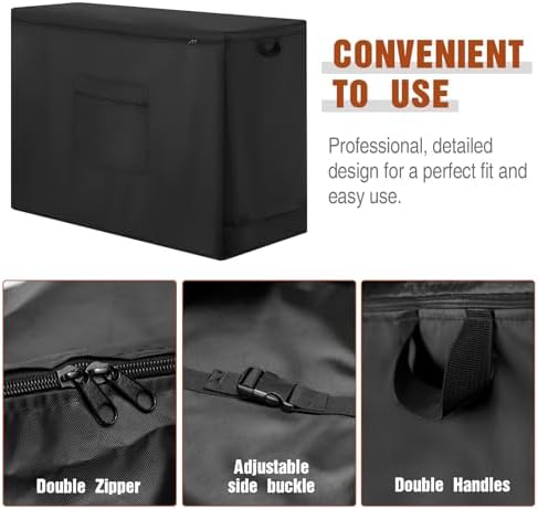 10.0 Cu.Ft Chest Freezer Cover for Outside - Image 3