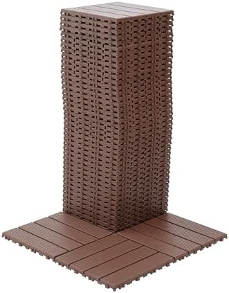 Plastic Interlocking Deck Tiles, 44 Packs Deck Tile Outdoor Waterproof All - Image 6