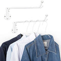 Mkono Wall Mounted Drying Rack Laundry Hook by Mkono
