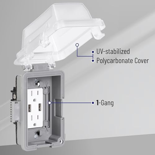 Bates- Weatherproof Electrical Outlet Cover - Image 4