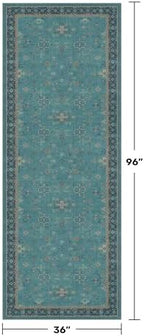 Washable 3x8 Throw Rug for Hallway - Image 2