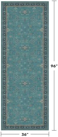 Washable 3x8 Throw Rug for Hallway - Image 2