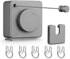 Retractable Clothesline, 15.7 FT Steel Wire, Adjustable Tension, Quick Lock by magicphoenix