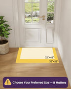 DEXI Ultra Thin Indoor Door Mat 36x56, Entrance Doormats - Image 2