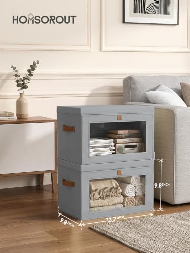 Homsorout Medium Fabric Storage bins - Image 5