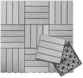 NewTechWood UltraShield Naturale 1 ft. x 1 ft. Composite Deck Tiles by NewTechWood