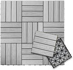 NewTechWood UltraShield Naturale 1 ft. x 1 ft. Composite Deck Tiles by NewTechWood