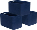 MINTWOOD Design 3-Pack Decorative Woven Storage Baskets by MINTWOODDesign