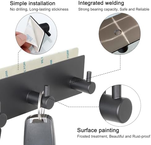 VIRFIN Key Holder for Wall - Image 2