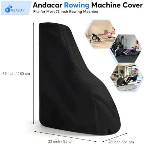 Rowing Machine Cover, Rower Outdoor Cover - Image 3