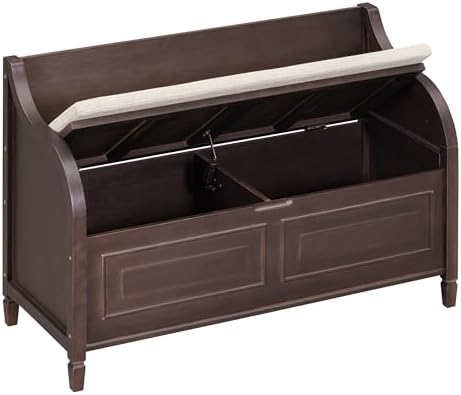 Knocbel Rustic Entry Storage Bench - Image 3