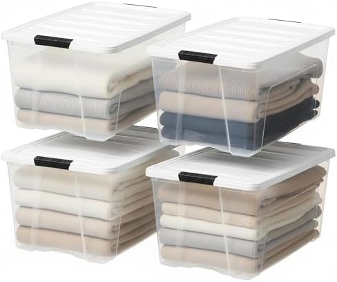 IRIS USA 72 Qt Storage Bins - Image 4