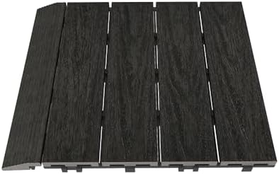 NewTechWood 1 in. x 1 ft. Quick Deck Composite Deck Tile Straight Fascia - Image 5