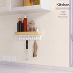 SWTYMIKI Key Holder Wall Mount-Wooden Key Hooks - Image 6