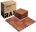Jurax Interlocking Wood Deck Tiles by Jurax