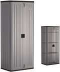 Suncast Tall Storage Cabinet for Garage Organization by Unknown