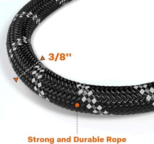 Taglory Rope Dog Leash for Small Medium Dogs, 6 FT Padded Handle - Image 3