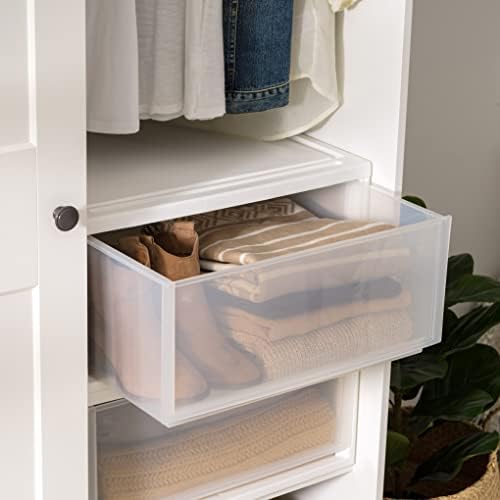 IRIS USA 2-Pack, 47 Qt. Extra Large Stacking Drawer - Image 5
