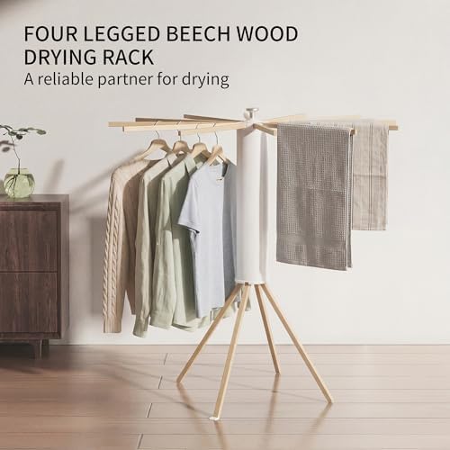 LEQ Clothes Drying Rack Foldable, Indoor Drying Rack Clothing - Image 3