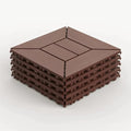 Interlocking Deck Tiles, Outdoor Patio Flooring, 44 Pack All Weather Waterproof by YumiMuasy
