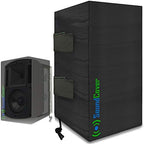 Large Outdoor Speaker Covers for C-Bracket Mounted Speakers Premium 210T by SoundCover