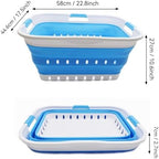 SAMMART 42L Collapsible Plastic Laundry Basket - Image 3