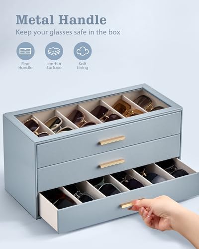 Lolalet Sunglasses Storage Box for Women - Image 3