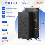 GAIOUS 71" Tall Metal Storage Cabinet - Image 2