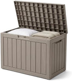 Outdoor Storage Box, 50 Gallon Waterproof Deck Box by GraceYourYard