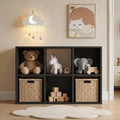 LUCKLIFE 6-Cube Storage Organizer, Modular Bookcase Shelf by Unknown