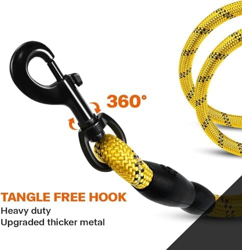 Taglory Rope Dog Leash for Medium Large Dogs, 6 FT Padded Handle - Image 6