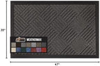 GORILLA GRIP WeatherMAX Door Mat, Indoor Outdoor Use - Image 2