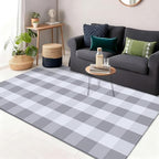 OLANLY Fall Door Mat, Buffalo Plaid Rug by OLANLY