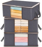 Lifewit 3 Pack 35L Clothes Storage Bins by Lifewit