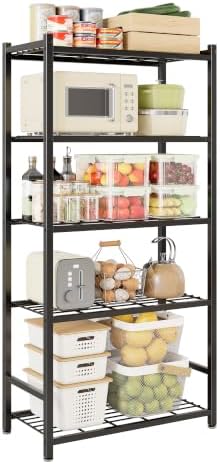 Storage Shelves, 5-Tier Metal Shelving Unit by Unknown