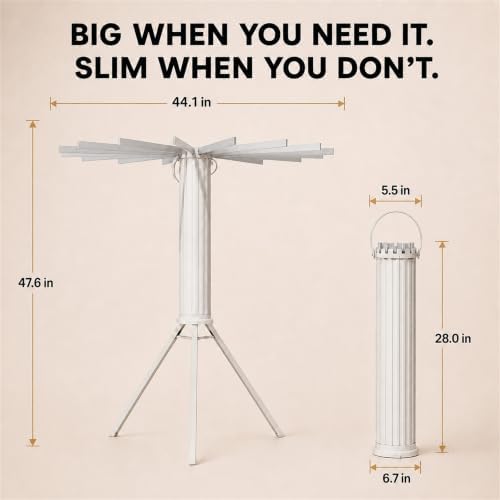 Clothes Drying Rack Foldable, Portable Laundry Drying Rack - Image 4