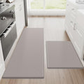 StepRite Kitchen Mats for Floor, 2-Piece Anti-Fatigue Kitchen Rugs by Bringcushiontoyourlife