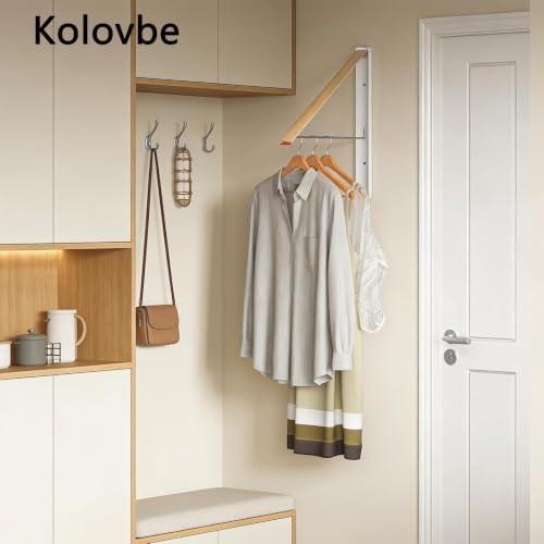 Clothes Drying Rack Wall Mounted - Image 4