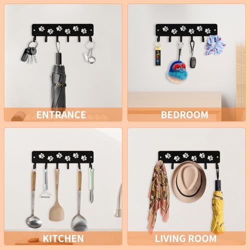 Key Hooks Key Holder Decorative Dog Leash Holder - Image 7