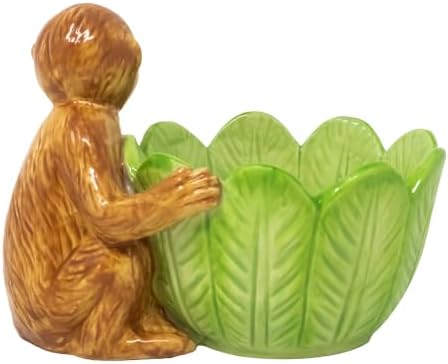 Lilly Pulitzer Ceramic Trinket Dish Monkey Figurine - Image 4