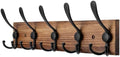 Kuhome Coat Rack Wall Mount Wooden Hat Rack by Kuhome