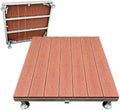 Heavy-duty Patio Decking 84×84cm WPC Deck Tiles Outdoor by whalebee