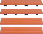 NewTechWood 1/6 ft. x 1 ft. Quick Deck Composite Deck Tile Straight Fascia in - Image 2