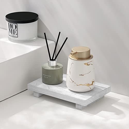 Wood Bathroom Tray Farmhouse Decor Kitchen Soap Holder - Image 2