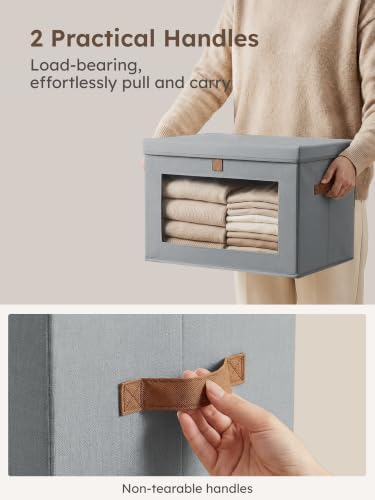 Homsorout Medium Fabric Storage bins - Image 3