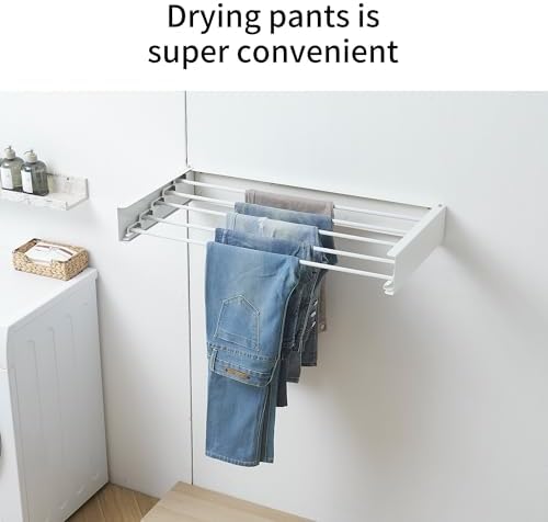 RFOUO Wall Mounted Clothes Drying Rack - Image 6