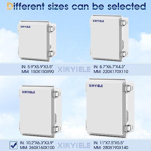 Waterproof Outdoor Project ABS Plastic Junction Box IP67 Weatherproof Dustproof - Image 4