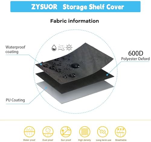 Waterproof Dustproof Shelf Cover - Image 2