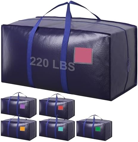 6 Pack Moving Bags Heavy Duty 210GSM by RMOHRO