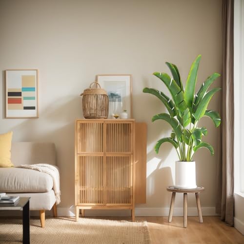 3-Pack Wood Plant Stands Indoor, Single Plant Stand - Image 3